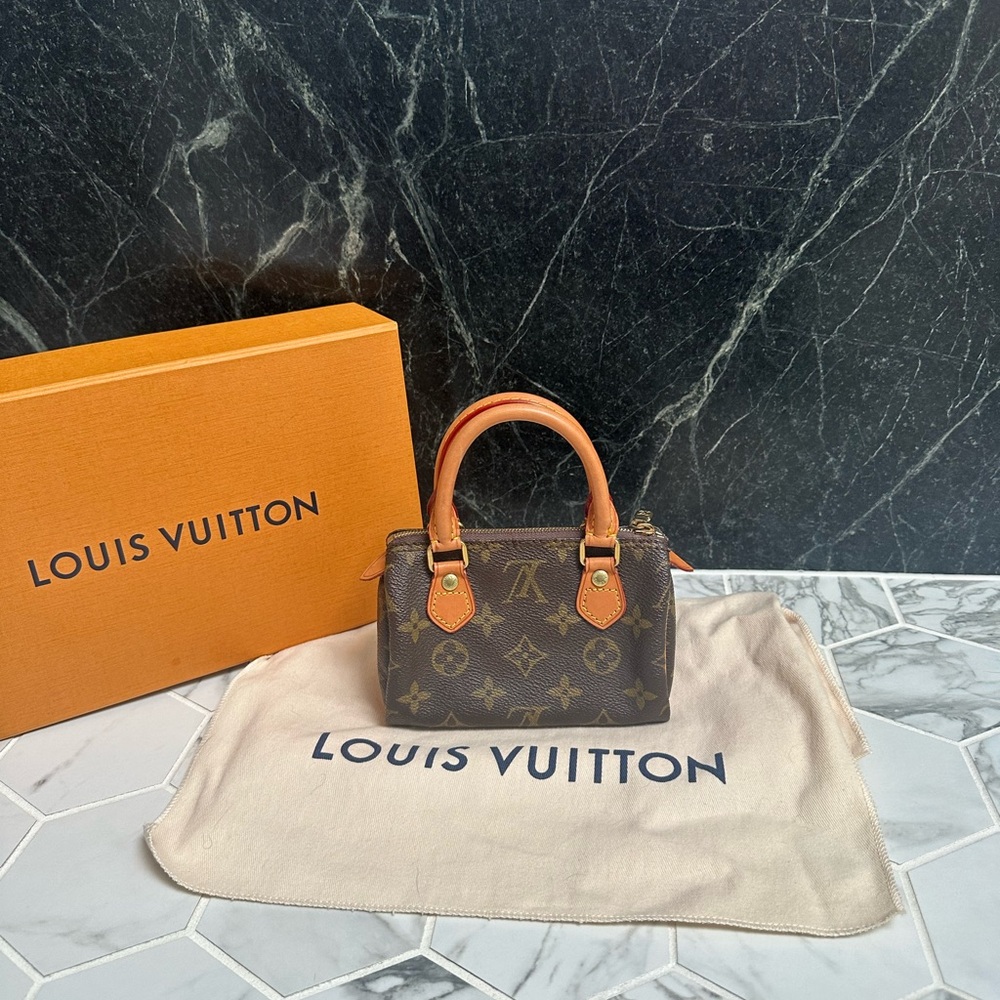 Auth Louis Vuitton Nano speedy 🪅